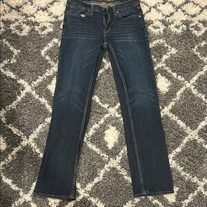 Classic Blue Straight-Leg Jeans